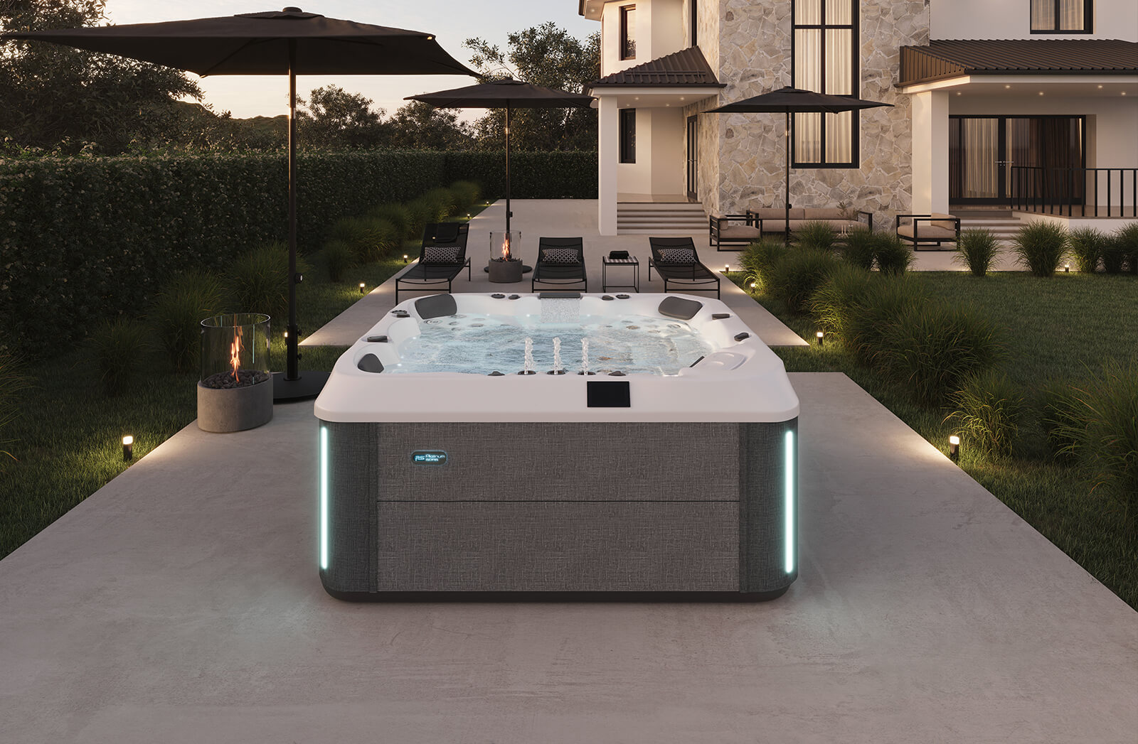 Platinum Luxury range spa near home